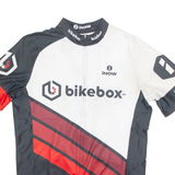 INOW Cycling Mens Jersey White 1/4 Zip M