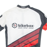 INOW Cycling Mens Jersey White 1/4 Zip M