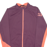 ION Cycling Womens Jersey Maroon Long Sleeve 1/4 Zip S