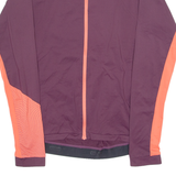 ION Cycling Womens Jersey Maroon Long Sleeve 1/4 Zip S
