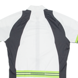 CROSSWAVE Cycling Mens Jersey White 1/4 Zip M