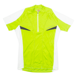 CROSSWAVE Cycling Mens Jersey Green 1/4 Zip M
