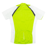 CROSSWAVE Cycling Mens Jersey Green 1/4 Zip M