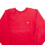 CHAMPION REVERSE WEAVE Mens Sweatshirt Red L