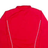 UMBRO Mens Sweatshirt Red 1/4 Zip 90s 2XL
