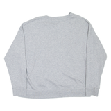 CALVIN KLEIN Womens Sweatshirt Grey V-Neck L