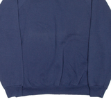 HANES Womens Sweatshirt Blue L