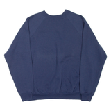 HANES Womens Sweatshirt Blue L