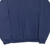 HANES Womens Sweatshirt Blue L