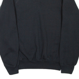 LEE Floral Womens Sweatshirt Black 90s M