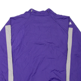 MAJESTIC Training Mens Sweatshirt Purple 1/4 Zip M
