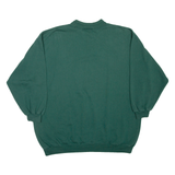 VENEZIA JEANS Womens Sweatshirt Green 90s XL