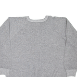 Mens Sweatshirt Grey 90s L