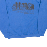 FRUIT OF THE LOOM A.K Smiley Public Library California Womens Sweatshirt Blue 90s USA XL