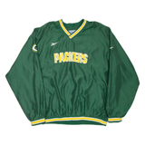 REEBOK NFL Pro Line Green Bay Packers Training Mens Sweatshirt Green USA XL