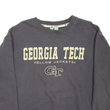 COLOSSEUM Georgia Tech Yellow Jackets Mens Sweatshirt Grey USA M