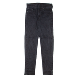 LEVI'S 512 Lo-Ball Mens Jeans Black Slim Tapered W29 L31