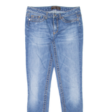 ROBERTO CAVALLI Womens Jeans Blue Slim Skinny Stone Wash W28 L30