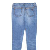 ROBERTO CAVALLI Womens Jeans Blue Slim Skinny Stone Wash W28 L30