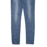 LEVI'S Low Rise Womens Jeans Blue Slim Skinny Stone Wash W26 L30