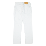 ENGELBERT STRAUSS Workwear Mens Jeans White Slim Straight W30 L30