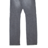 LEVI'S 504 Tilted Womens Jeans Grey Regular Straight Stone Wash W28 L31