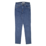 LEVI'S 721 High Rise Womens Jeans Blue Slim Skinny W25 L30