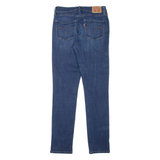 LEVI'S Mid Rise Womens Jeans Blue Slim Skinny W27 L32