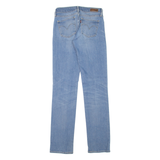 LEVI'S Modern Rise Womens Jeans Blue Regular Straight Stone Wash W24 L32