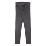 LEVI'S Womens Jeans Grey Slim Skinny W27 L30