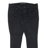 LEVI'S Modern Rise Womens Jeans Black Slim Skinny W33 L29