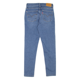 LEVI'S 710 BIG E Womens Jeans Blue Slim Skinny Stone Wash W25 L25