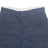 DICKIES Mens Chino Shorts Blue L W36