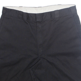 DICKIES Mens Chino Shorts Black Relaxed 2XL W42