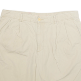 NAUTICA Womens Chino Shorts Beige Classic L W3