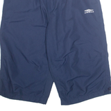 UMBRO Mesh Lined Mens Swimming Shorts Blue L W26
