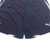 PUMA Mens Sports Shorts Blue L W28