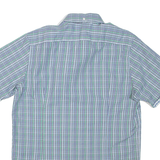 TED BAKER Mens Shirt Blue Check L