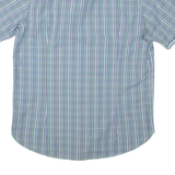 TED BAKER Mens Shirt Blue Check L