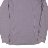 TED BAKER Mens Shirt Purple Striped Long Sleeve M