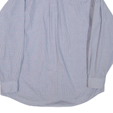 TOMMY HILFIGER Mens Shirt White Check Long Sleeve XL