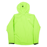 JACK WOLFSKIN Womens Rain Coat Green Hooded L