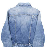 DIESEL Womens Denim Jacket Blue S