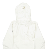 JACK WOLFSKIN Womens Rain Coat White Hooded XS