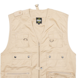 ECLIPSE Utility Mens Military Gilet Beige XL