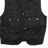 ARMY TEX Utility Mens Military Gilet Black M
