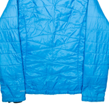 COLUMBIA Mens Puffer Coat Blue M