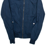 ALCOTT DIVISION Mens Bomber Jacket Blue S