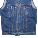 BIG STAR Mens Denim Gilet Blue M