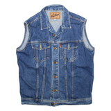 BIG STAR Mens Denim Gilet Blue M